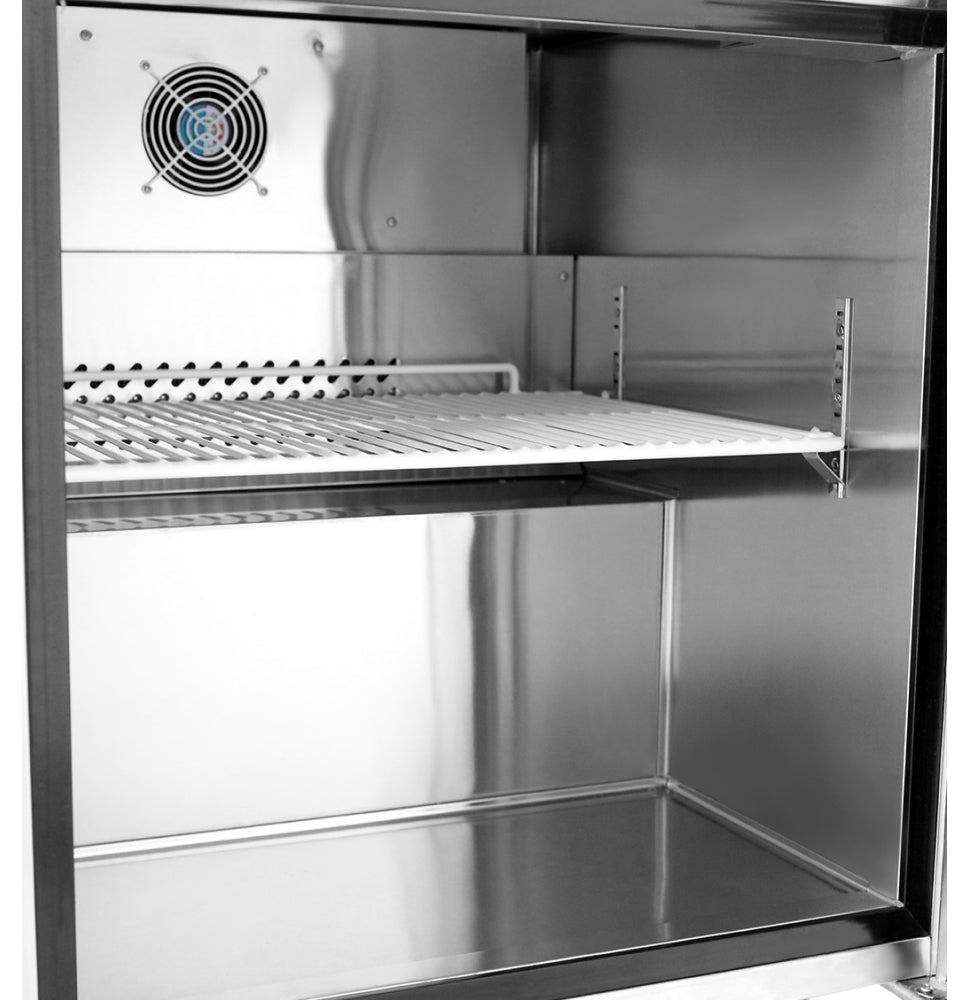 Atosa MGF24RGR Undercounter Refrigerator One-Section 23-13/16 in W x 25 in D