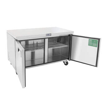 Atosa MGF8407GR Atosa Undercounter Freezer, reach-in, two-section, 60-1/5 in W x 30 in D x 34-1/