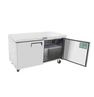 Atosa MGF8407GR Undercounter Freezer Two-Section 60-1/5 in W x 30 in D