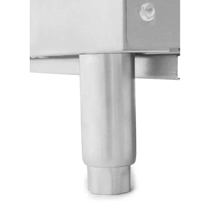 Atosa AGR-2B24GR-LP | Cook Rite | 36" 2-Burner Range | 24" Griddle Top | LPG