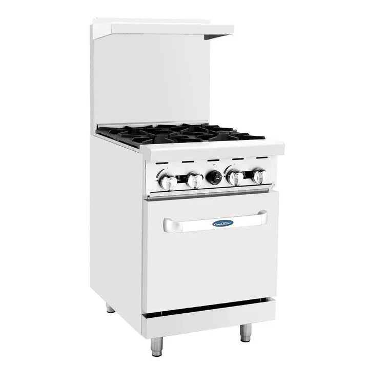 Atosa AGR-4B-LP | Cook Rite | 24" Cookrite Range | Four Open Burners