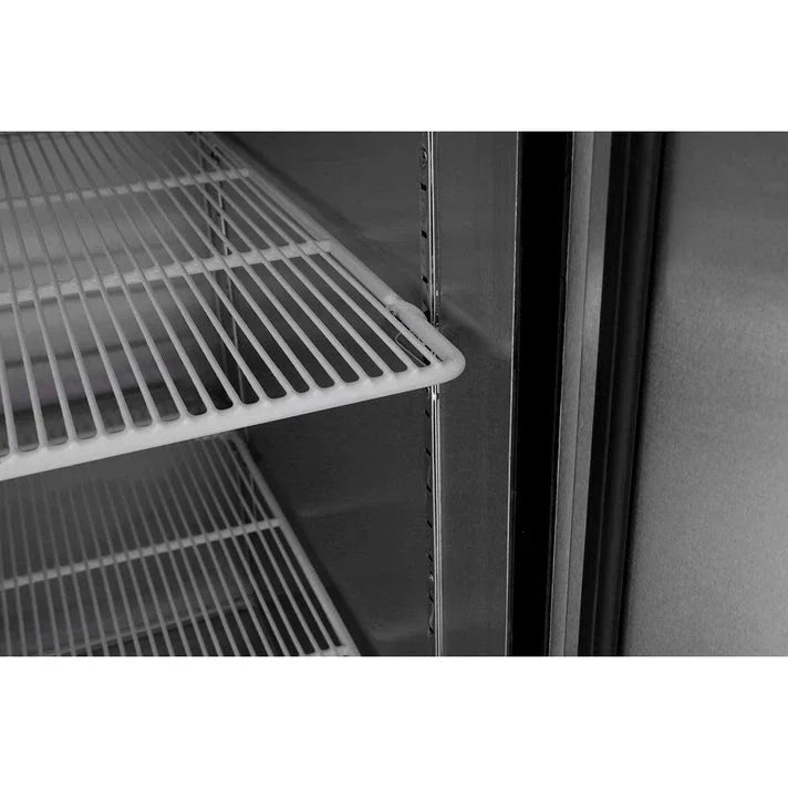 Atosa MBF8005GR | 51" 2-Door Solid Reach-In Refrigerator  Top Mounted  43.20 Cu. Ft.