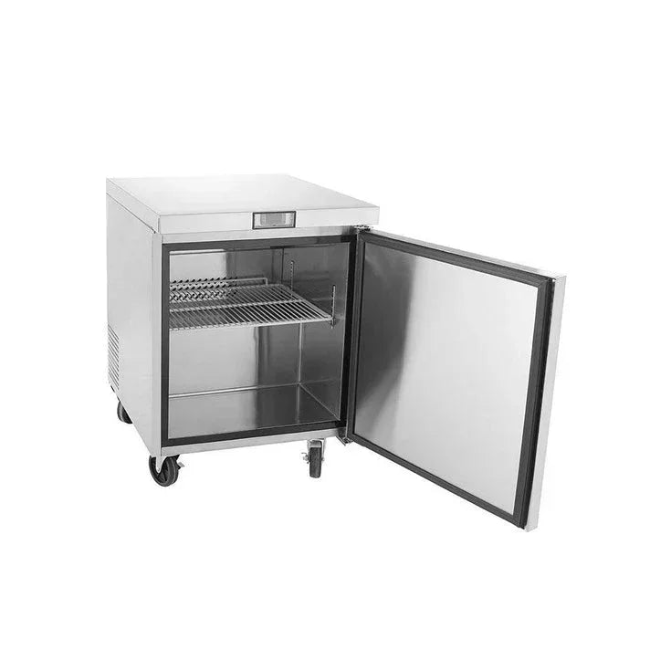 Atosa MGF8401GR | 27" 1-Door Undercounter Refrigerator  7.2 Cu. Ft.