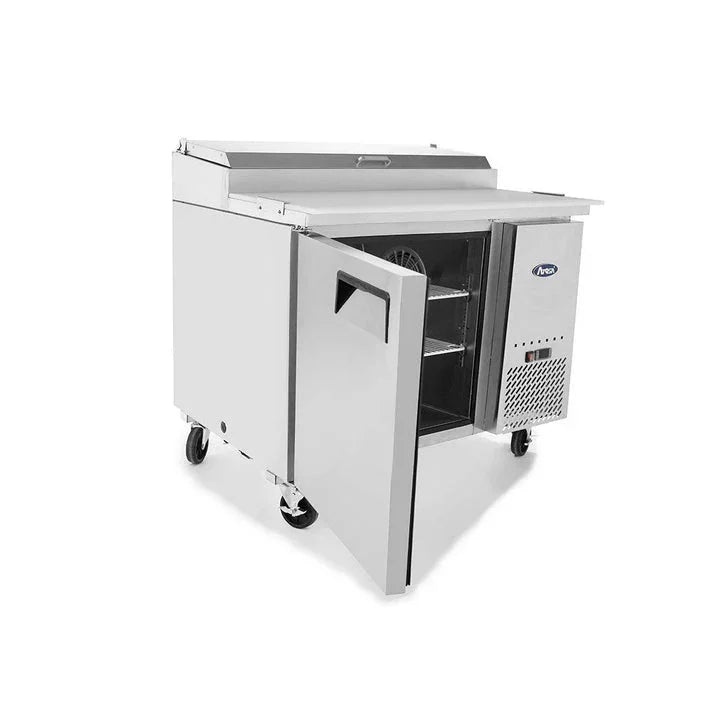Atosa MPF8201GR | 44" Refrigerated Pizza Prep Table  Refrigeration  Food Prep Equipment