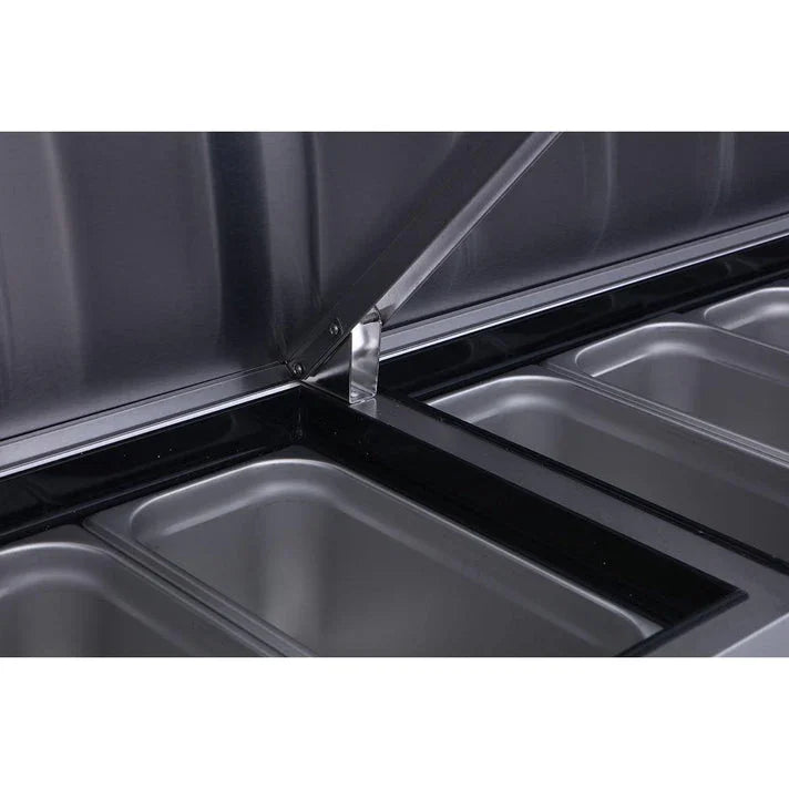 Atosa MPF8201GR | 44" Refrigerated Pizza Prep Table  Refrigeration  Food Prep Equipment