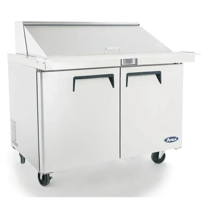 Atosa MSF8306GR | 48" 2-Door Refrigerated Mega Top Sandwich Prep Table