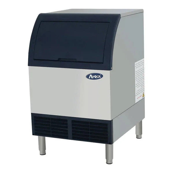 Atosa YR140-AP-161 | 24" Air Cooled Undercounter Ice Maker  Half Dice Cube  142 Lbs./day