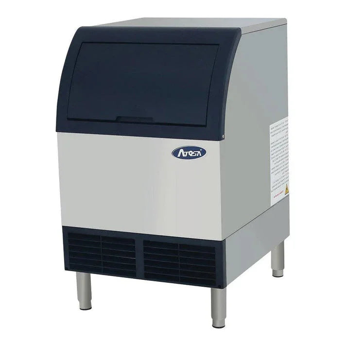 Atosa YR280-AP-161 | 24" Air Cooled Undercounter Ice Machine  Half Dice Cube  283 Lbs./day