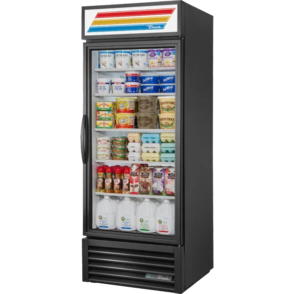 True GDM-26-HC~TSL01 | 30" 1-Glass Door Refrigerated Merchandiser  Bottom Mounted  23.5 cu. ft.