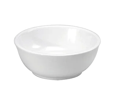 Buffalo F8000000730 Nappie, 11 oz., 5" dia., round, rolled edge, porcelain, bright white, Undecorate