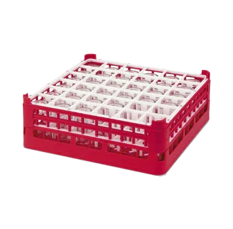 Vollrath 52715 | Signature Compartment Rack | Full Size 36 Compartment Polypropylene