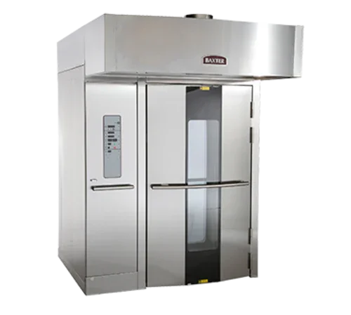 Baxter  OV500G2-EE Rotating Rack Oven, Gas, curved front, holds (2) single or (1) double oven racks