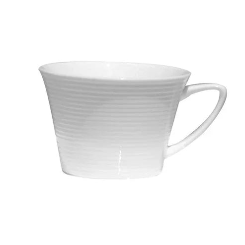 William Fine Bone BCSR.32.22 Cup, 7-3/4 oz., tall, embossed, china, Solar Fine Bone
