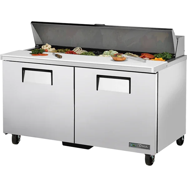 True TSSU-60-16-HC | 60" Sandwich Salad Prep Table  16 Pans  17.8 cu. ft.