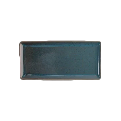 Oneida F1493020412 | Terra Verde | Appetizer Tray 13" x 6-1/4" Porcelain Dusk