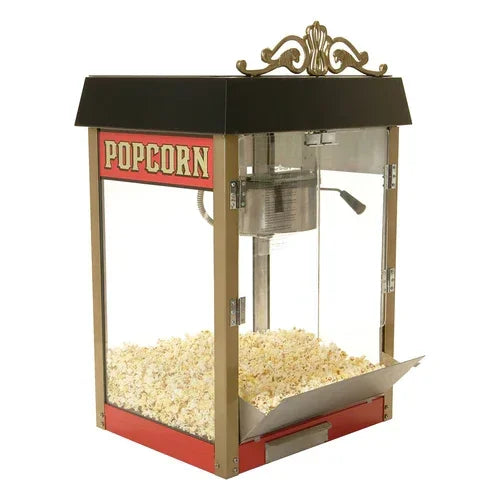 BENCHMARK 11040 Popcorn Machine Electric Countertop 4 oz Kettle Capacity