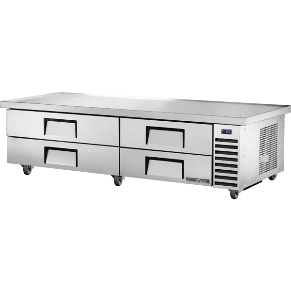 True TRCB-82-86-HC | 86" 4-Drawer Chef Base