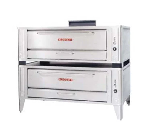 BLODGETT 1060 DOUBLE Gas Pizza Oven with 60 in W x 37 in D Deck