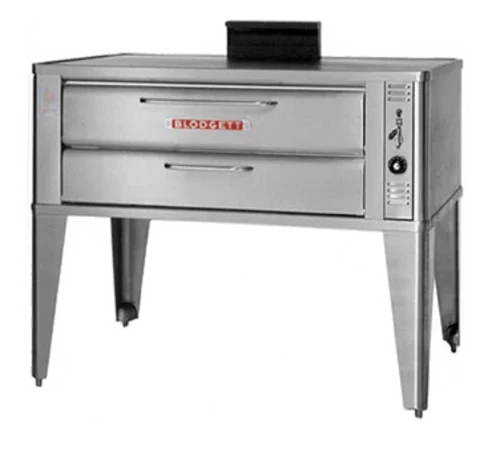 BLODGETT 911P SINGLE gas deck-type pizza oven with 33-inch width and 22-inch depth