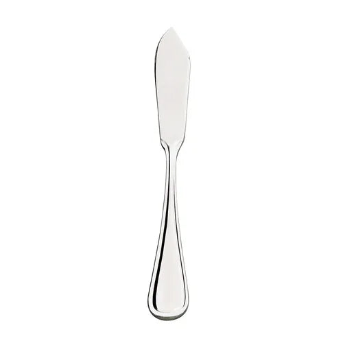 Browne 502522 Celine Butter Spreader, 6-3/10 in , bent, 18/0 stainless steel, mirror finish