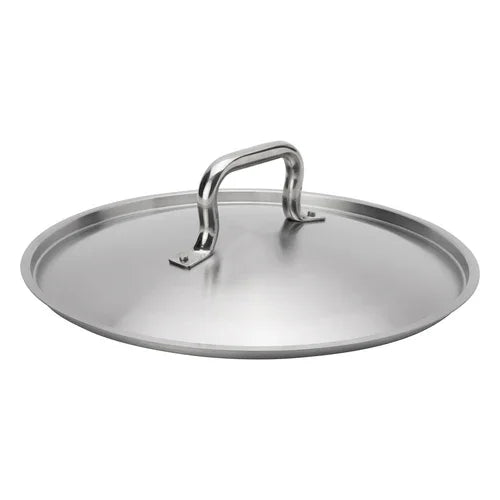 Browne 5734134 Elements SautAc Pan Cover, 13-2/5 in  dia., self-basting, riveted loop handle, f