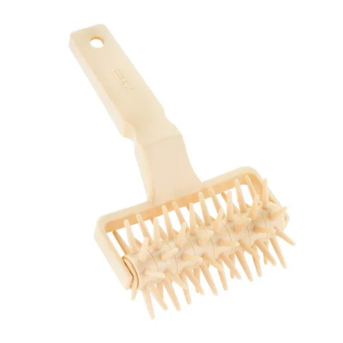 Browne 574265 Roller Docker, 8-1/2 in W x 4-3/4 in L, (64) 7/8 in  pins, high impact plastic