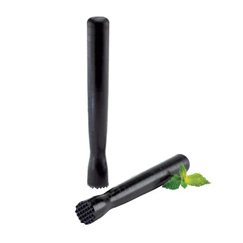 Browne 57514 Muddler, 8-1/4 in L x 1 in W, one-piece, serrated base, ABS