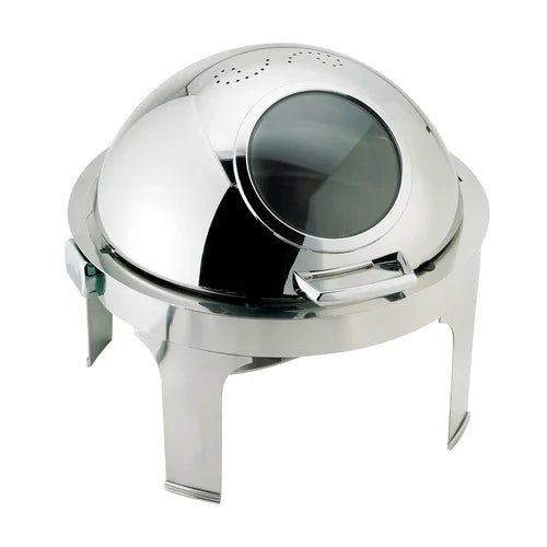 Browne 575167 Harmony Chafer, 7 qt., 22-1/2 in  dia. x 20 in H, round, includes: 20 in  x 12 i