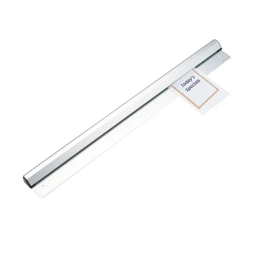 Browne 576524 Check Holder Bar, 24 in  x 3-1/2 in , aluminum