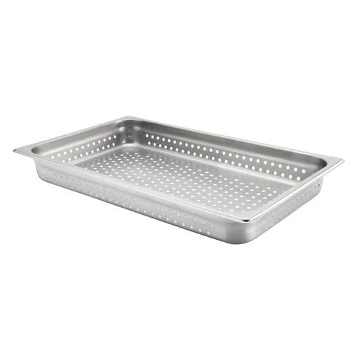 Browne 5781112 Steam Table Pan, 1/1 full size, 8.2 qt., 20-3/4 in L x 12-3/4 in W x 2-1/2 in  d