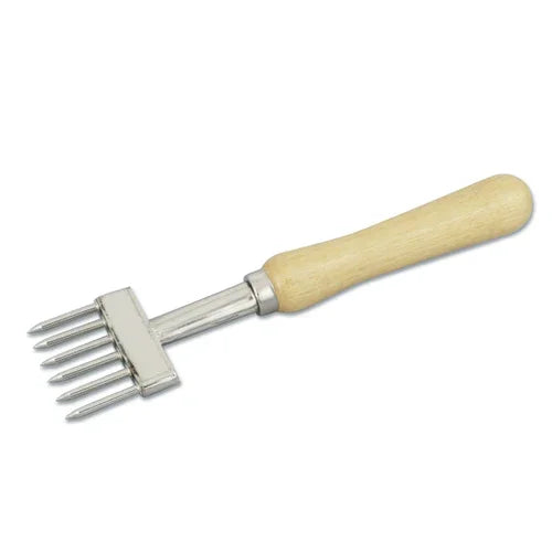 Browne 746740 Ice Chipper, 9 in L, (6) carbon steel points, hardwood handle