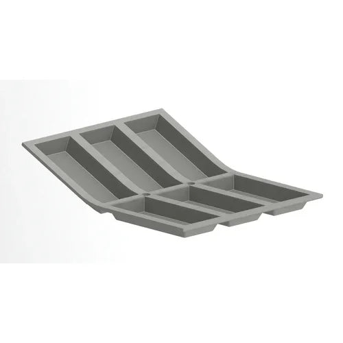 Browne 77187521 de Buyer Elastomoule Cake Mold, mini, (6) 90 x 45 x 12mm compartments, 8-1/4 in