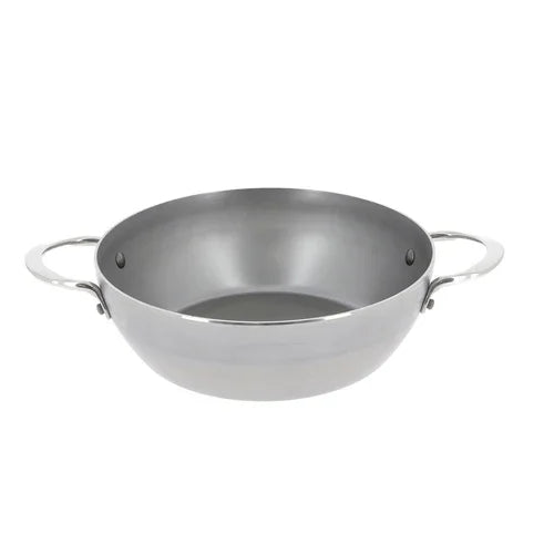 Browne 77565432 de Buyer Mineral B Element Country Fry Pan, 12-3/5 in  dia., (2) riveted handles