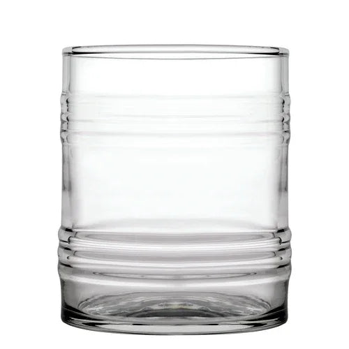 Pasabahce PG420370 Tin Can Glass, 9-1/4 oz., 3-1/2 in H (2-3/4 in T 2-3/4 in B), fully te