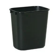 Rubbermaid FG295500BLA | Wastebasket | Vanity 13 5/8qt 12.9L Black