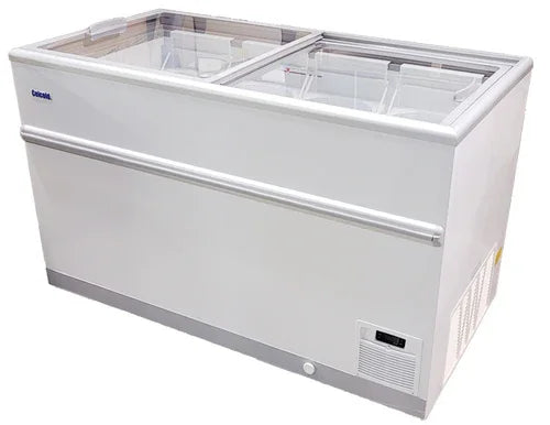 CELCOLD CF71ESG-LED Ice Cream Cabinet with 6 Basket and 17.2 cu. ft. Capacity