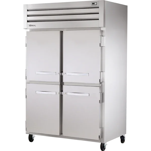 True STR2H-4HS | SPEC SERIES® | 53" 4-Solid Half Door Reach-In Heated Cabinet
