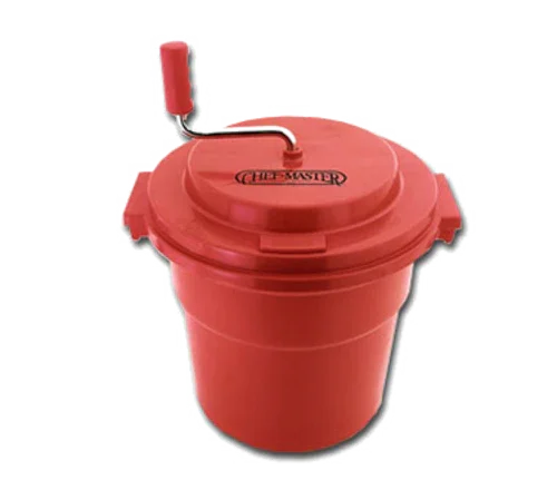 Chef Master 90005 Chef-Master Salad Dryer, 5 gallon, spins clockwise & counter-clockwise, built-in