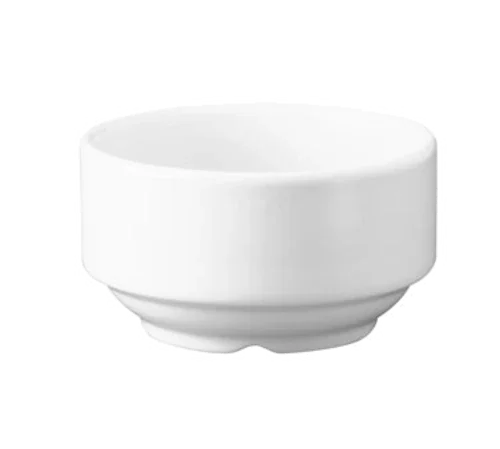 Churchill WH ASU 1 Consomme Bowl 10 oz Round Rolled Edge Micro