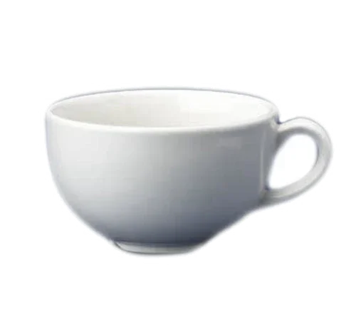 Churchill WH CB201 Cappuccino Cup 8 oz with Handle, Microwave and Dishwasher Safe