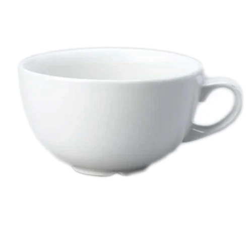 Churchill WH CB401 Cappuccino Cup 16 oz with Handle and Rolled Edge