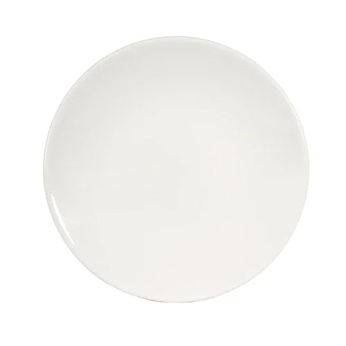 Churchill WH PD221 Round Coupe Plate, 8-5/6 in, Ceramic, Microwave Safe