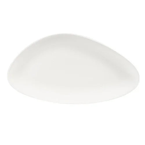Churchill WH TC351 Triangular Chefs Plate, 13-3/4 in x 7-3/8 in, Safe for Microwave and Dishwasher