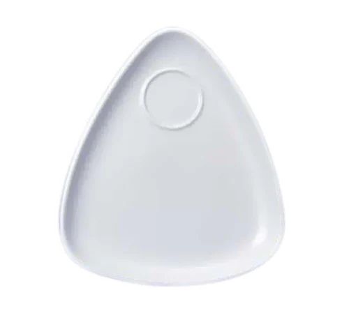Churchill WH TSP 1 Triangular Snack Plate, 9-1/2 in, Microwave and Dishwasher Safe