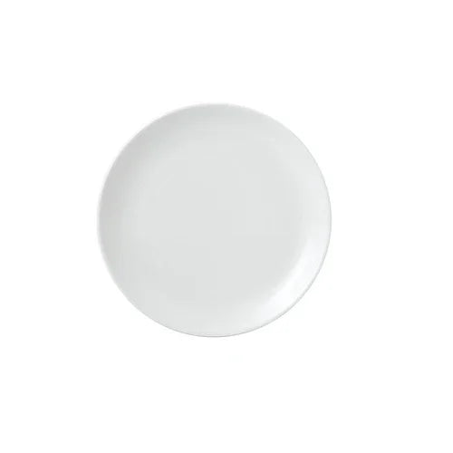 Churchill WHVMEV101 round coupe plate 10-1/4 in diameter ceramic microwave dishwasher safe