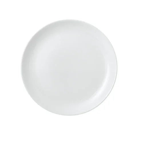 Churchill WHVMEVP61 6-1/2 inch Round Coupe Plate Microwave and Dishwasher Safe Ceramic