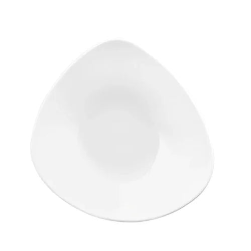 Churchill WHVMTRB71 Triangular Bowl, 13 oz, Microwave and Dishwasher Safe