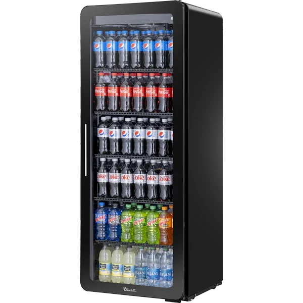 True CVM-13-HC~EGC01 | 25" Curved Edge Refrigerated Merchandiser