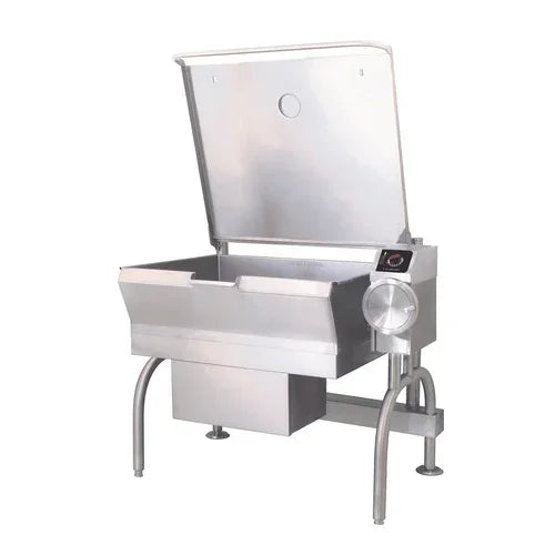Cleveland SGL40T1 Tilting Skillet with 40-Gallon Capacity and Bead Blasted Surface