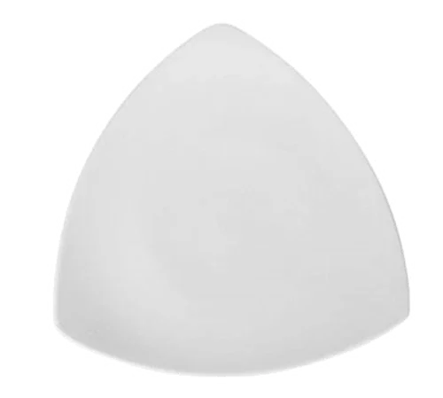 Continental 20CCEVW206 triangular plate 10-3/5 inch coupe rolled edge scratch resistant